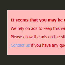 puzzleteam's anti-adblock pop-up